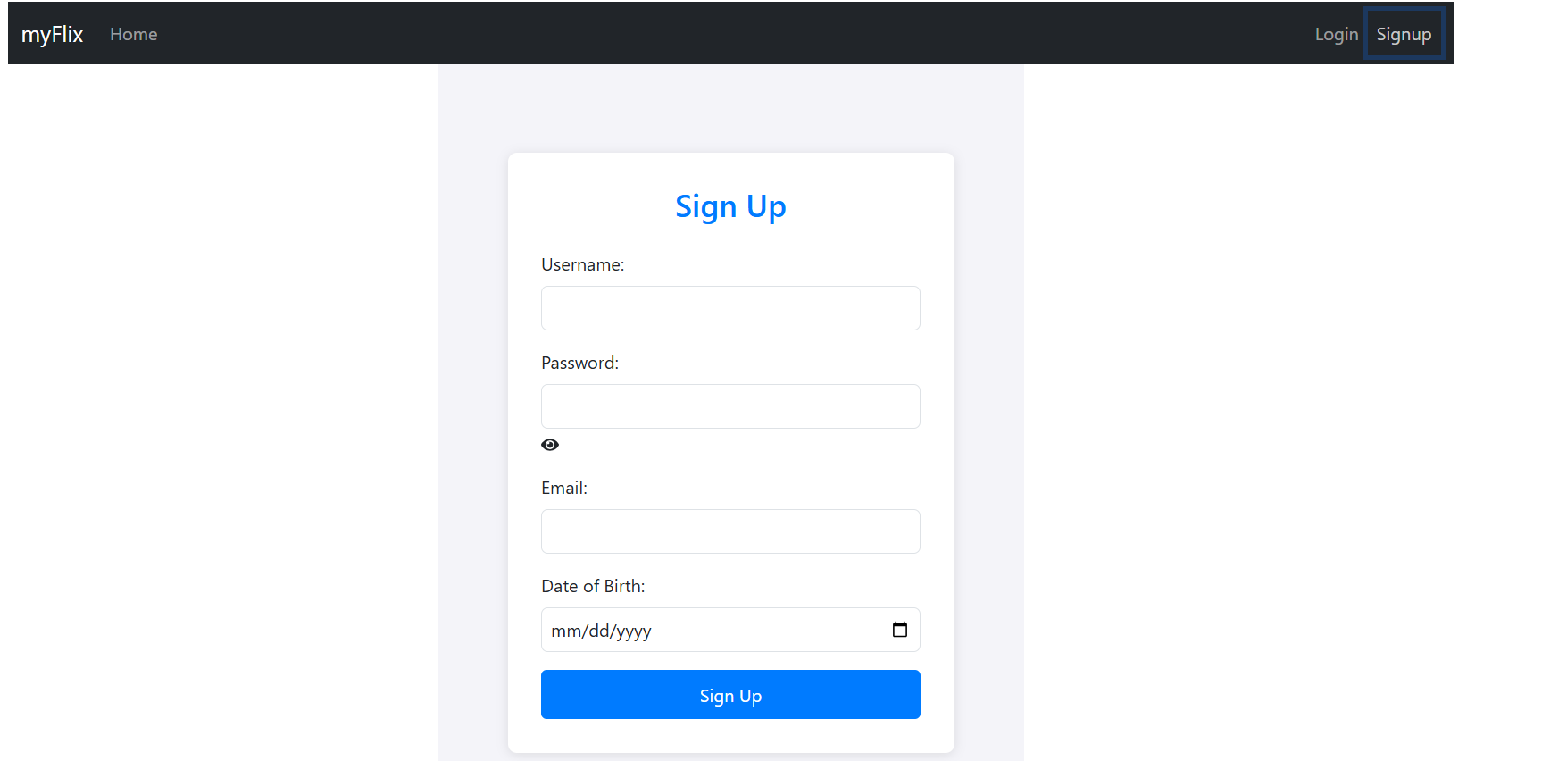 signup